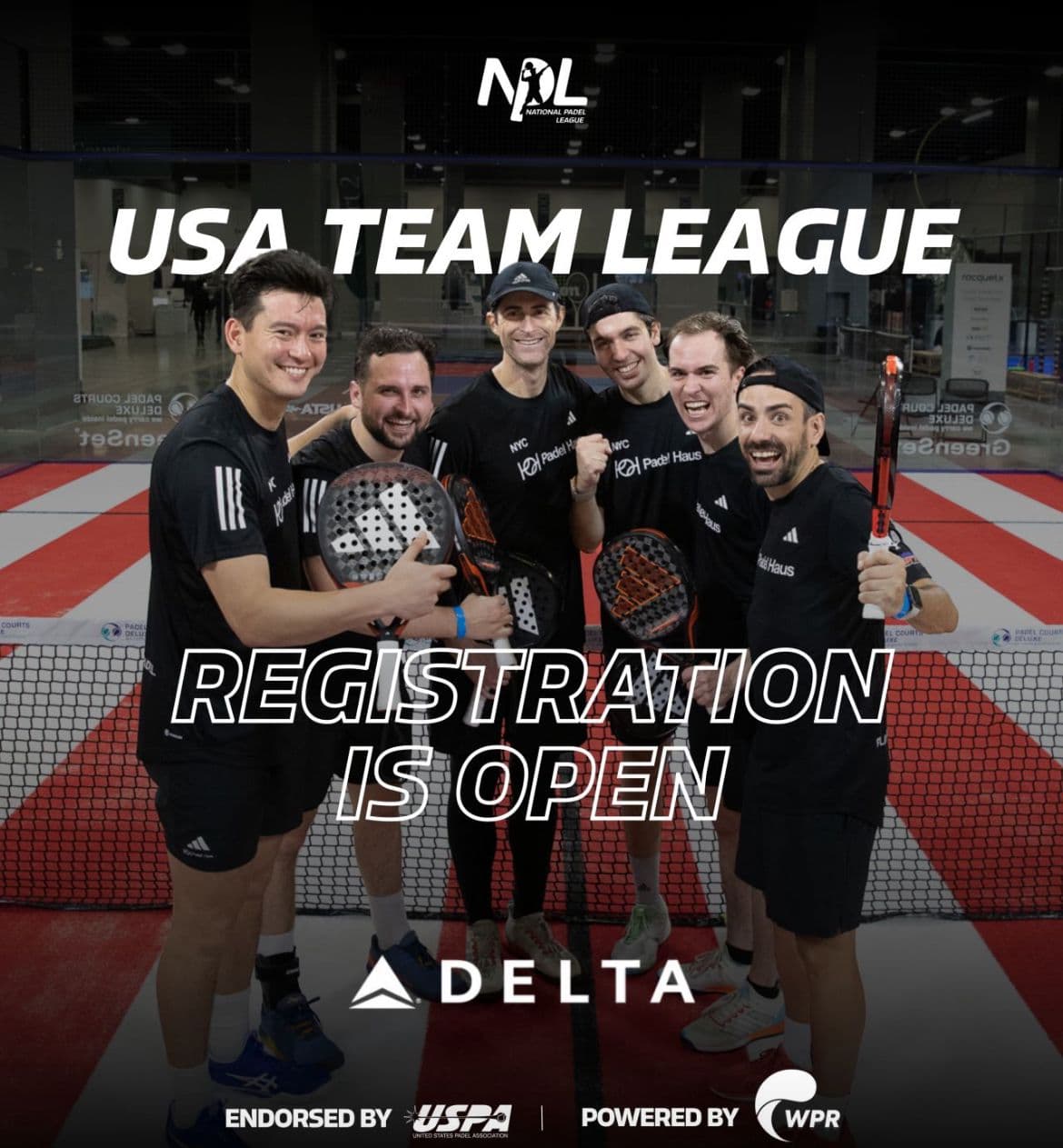 National Padel League Launches First Amateur Team Competition Across 40 U.S. Cities