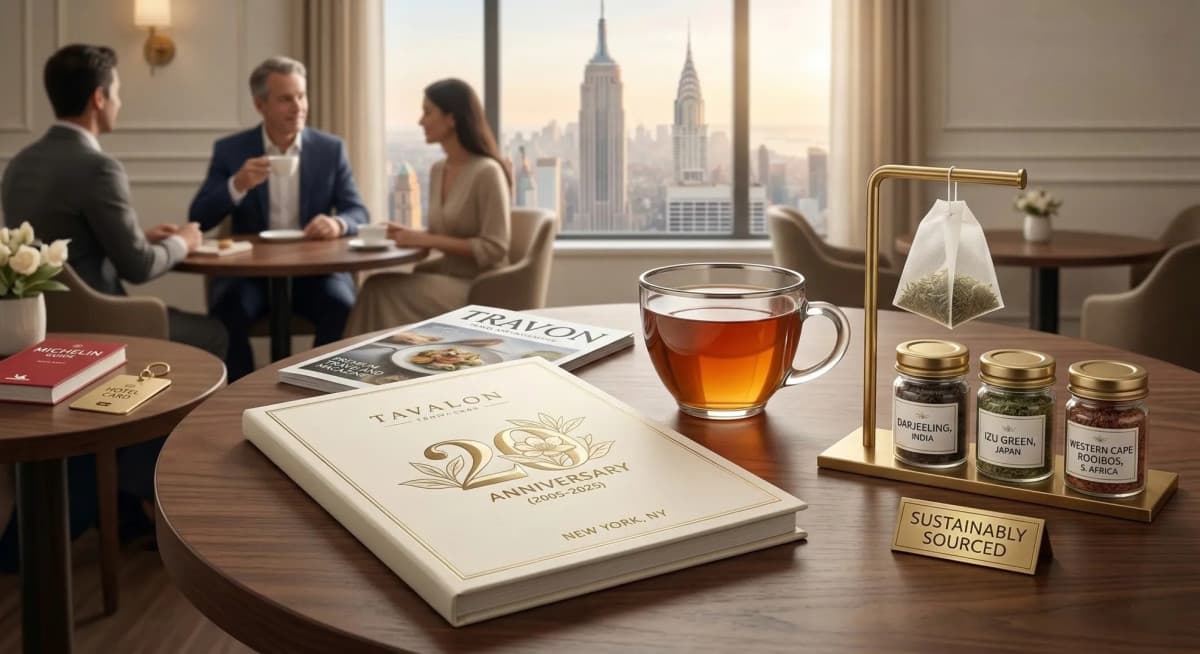 New York's Tavalon Tea Marks 20 Years of Elevating Tea Culture Through Sustainable Innovation