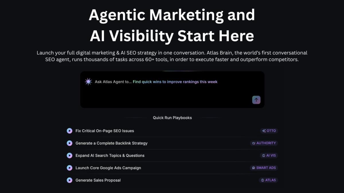 Search Atlas Launches AI Agent to Automate Multi-Channel Marketing Execution