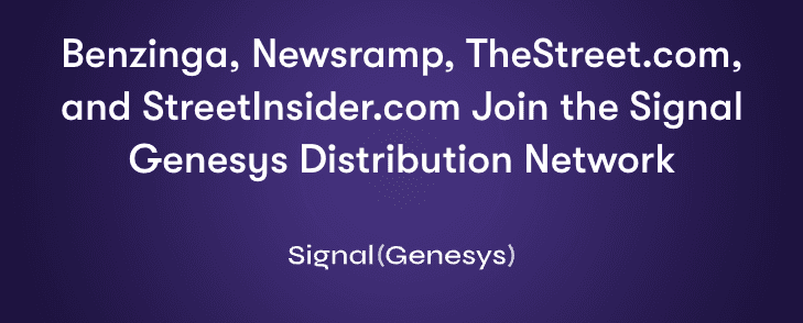 Signal Genesys Expands Press Release Distribution with Four Major Media Partnerships