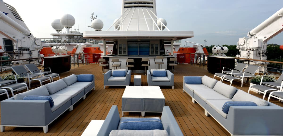 Cruise Industry Transforms Outdoor Spaces with High-End Furniture to Meet Maritime Challenges