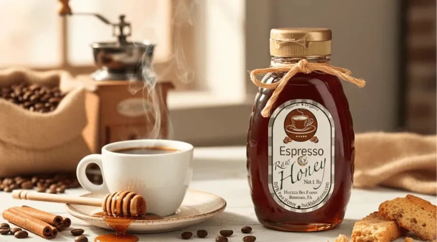 Veteran-Owned Farm's Espresso Honey Merges Gourmet Coffee Trends with Pollinator Advocacy