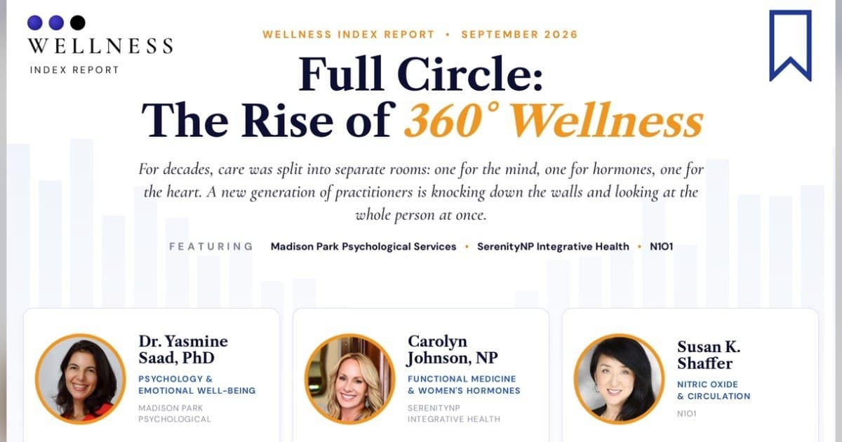 Wellness Index Report Reveals Shift Toward 360-Degree Wellness Care