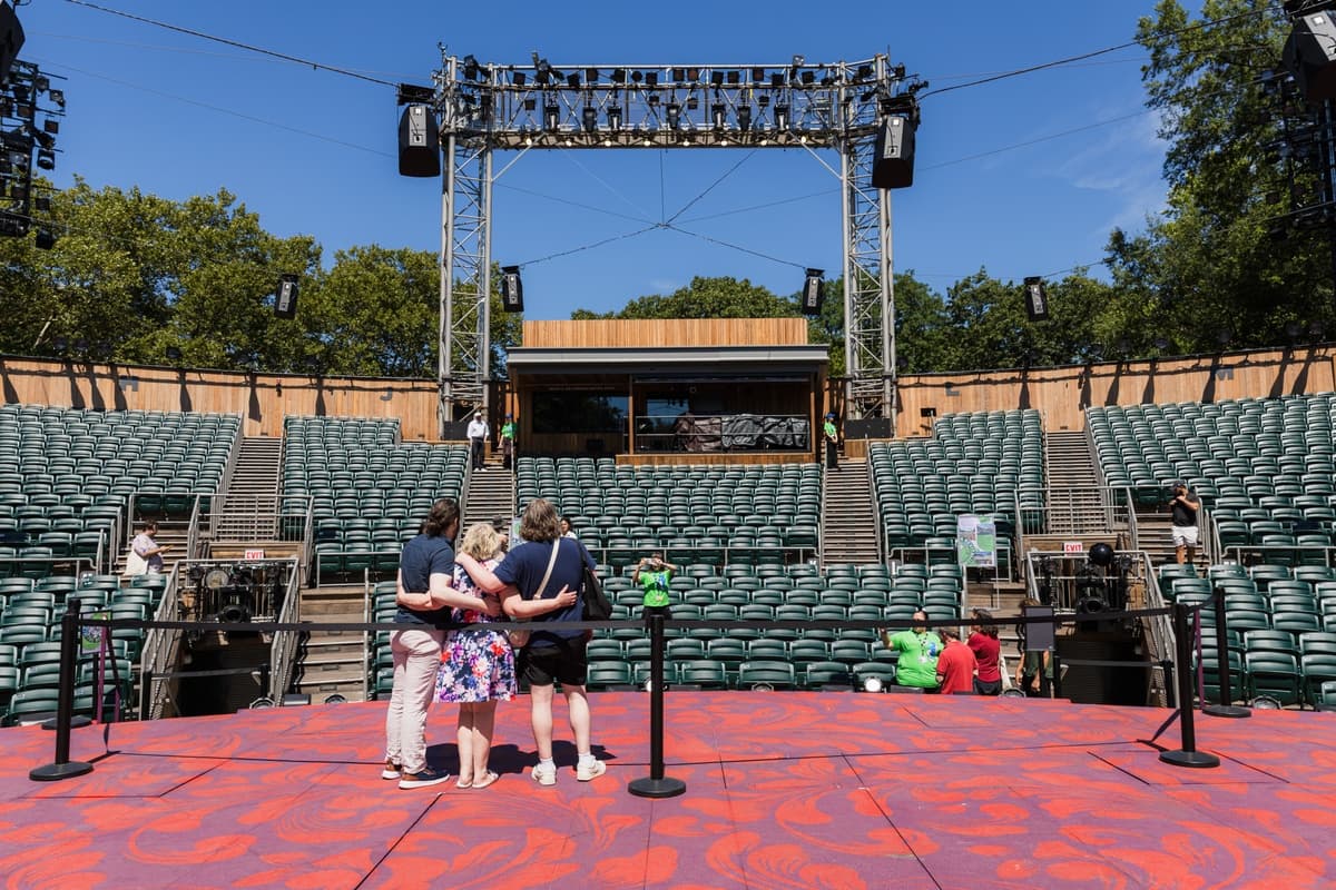 Delacorte Theater's $85 Million Revitalization Features Inclusive Seating Redesign