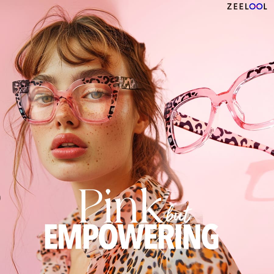 ZEELOOL Pink Leopard Glasses: A New Trend in Fashion Eyewear for Self-Expression