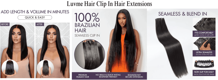 Luvme Hair Launches Clip-In Extensions for Effortless At-Home Styling