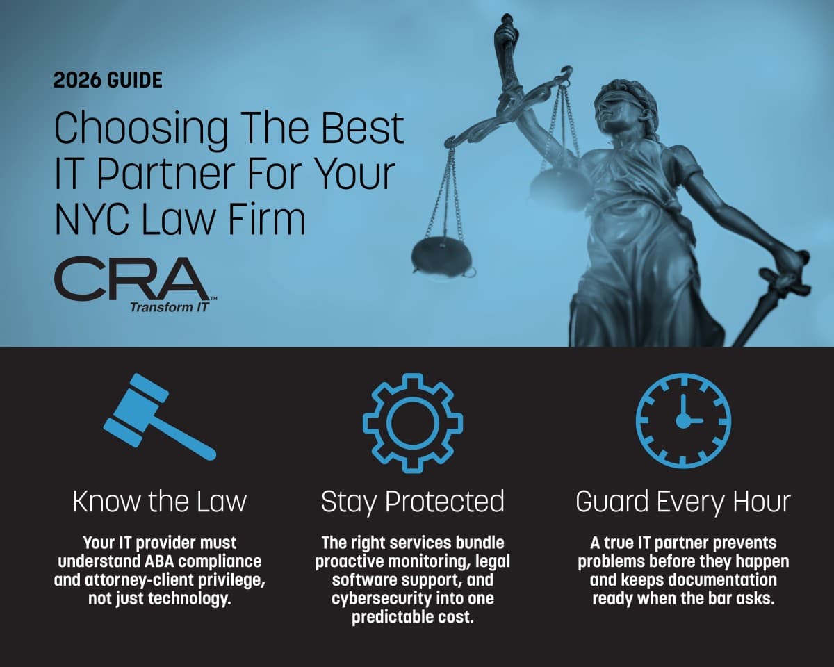 New Guide Helps NYC Law Firms Choose IT Partners Amid Rising Cyber Threats and Ethical Obligations