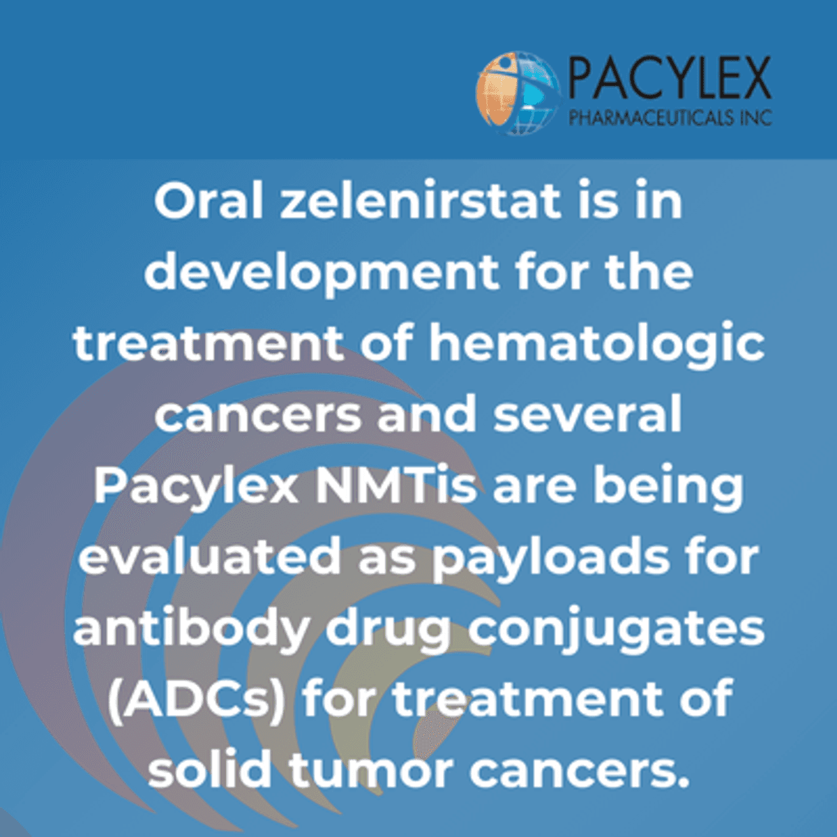Pacylex Pharmaceuticals to Present Advances in Cancer Treatment at Three Major Conferences