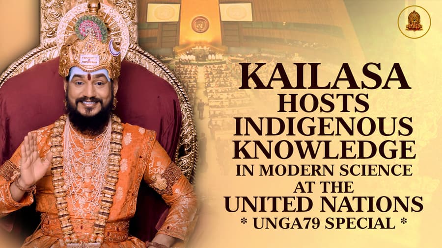KAILASA Hosts Session on Indigenous Knowledge at UNGA Science Summit