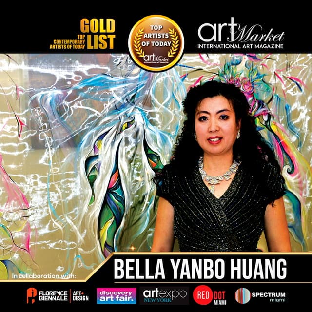 Artist Bella Yanbo Huang Merges Fine Art with Fashion at Paris Fashion Week, Signaling Industry Shift